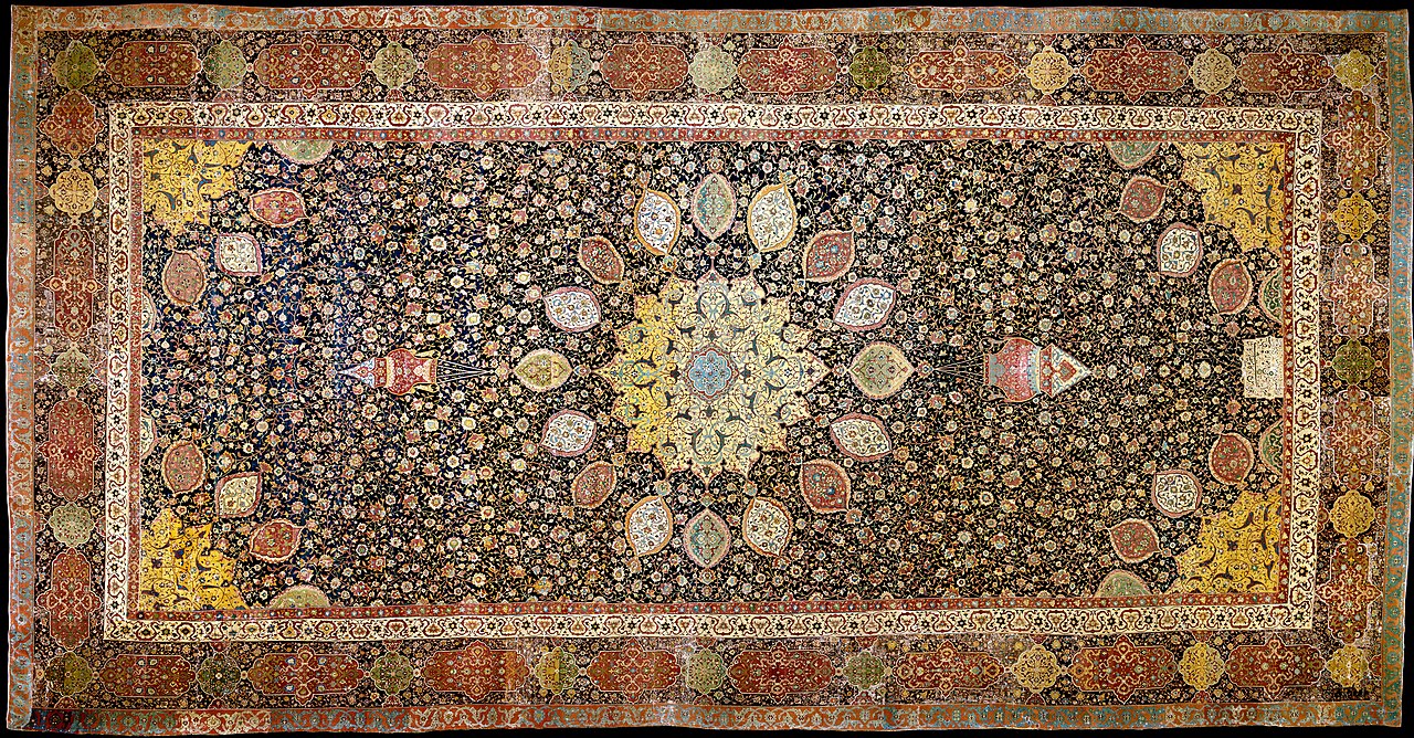 Tapis d'Ardabil (1539/40), Victoria & Albert Museum, Londres
