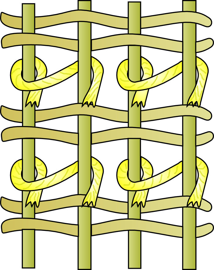 Schematic of the asymmetric Senneh knot