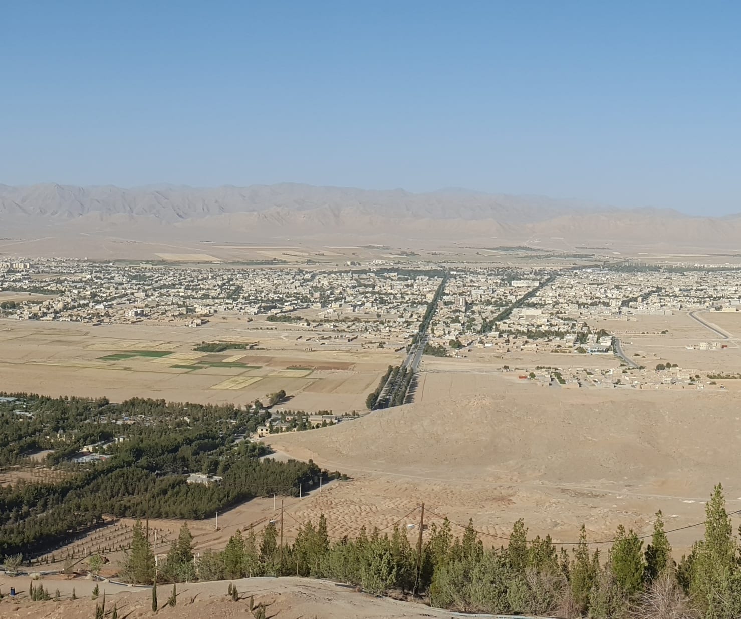 Skyline von Abadeh