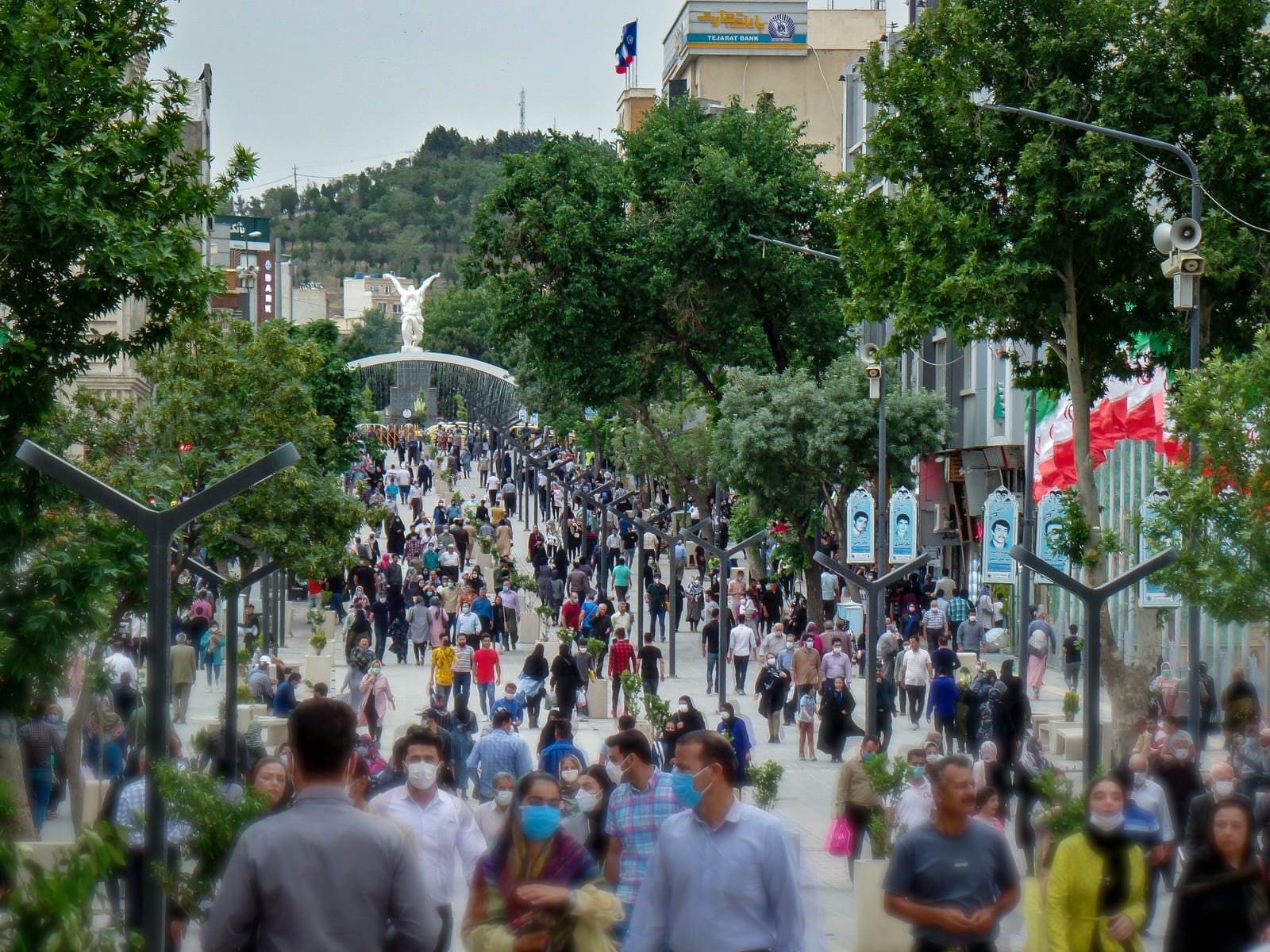 Stadtzentrum von Sanandaj