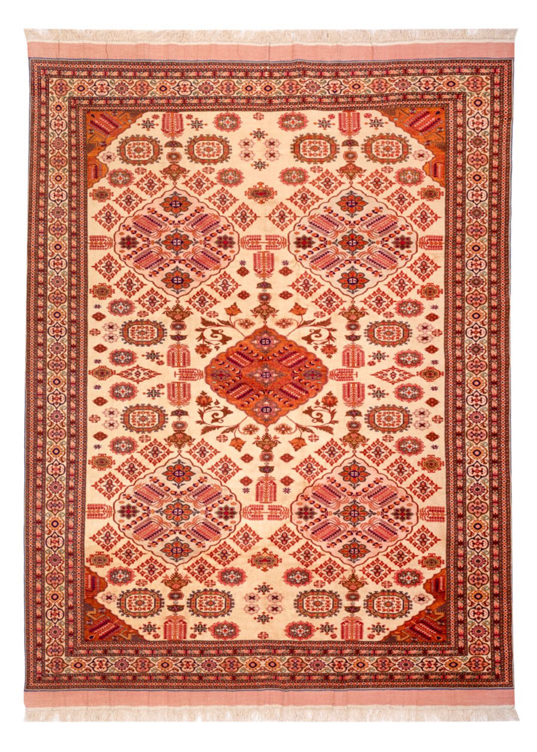 Seda afgana-Teppich