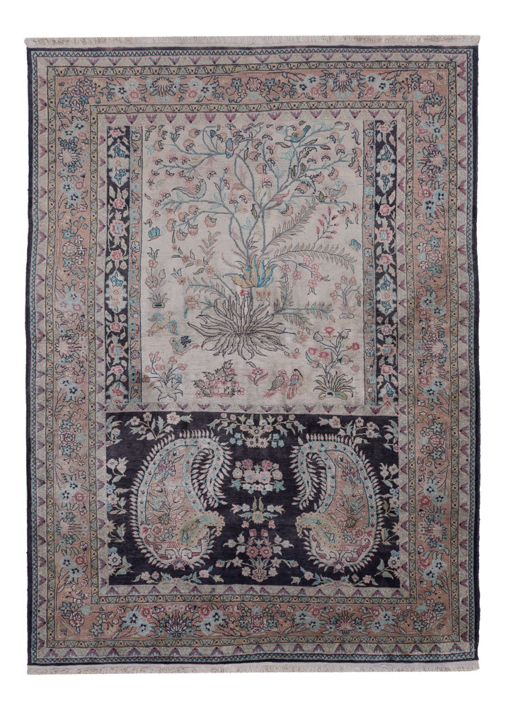 Kaschmir Seide 178 × 123 cm