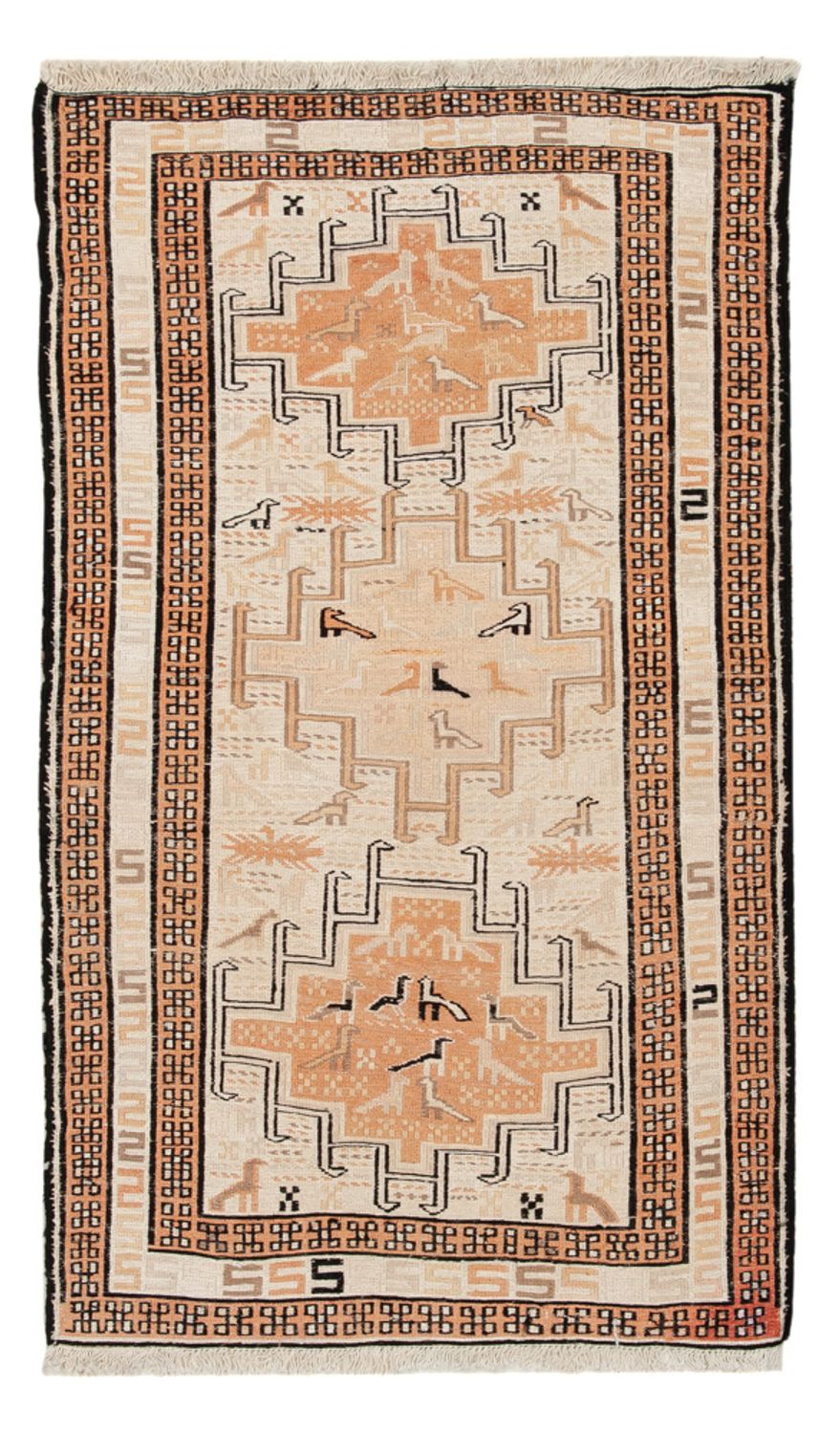 Kelim Seide 107 × 63 cm
